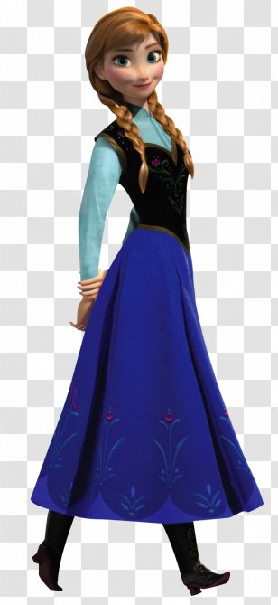 Elsa Kristoff Frozen Anna Olaf - Dress Transparent PNG
