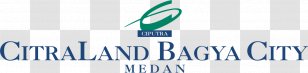 CitraLand Bagya City Medan Logo Brand Podomoro Deli Font - Bra - Landed Property Transparent PNG