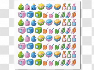 Sticker Cleaning Planning Label Housekeeping - Planner Stickers Transparent PNG
