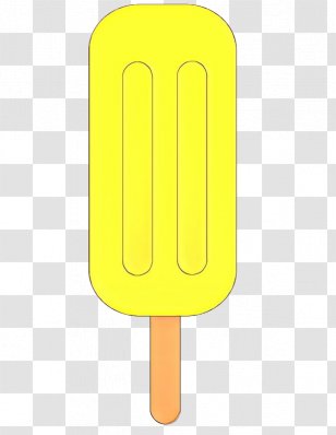 Product Design Line Angle Yellow - Ice Cream Bar - Frozen Dessert Transparent PNG