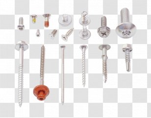 Fastener Self-tapping Screw Stainless Steel ISO Metric Thread - Taiwan - Metal Transparent PNG