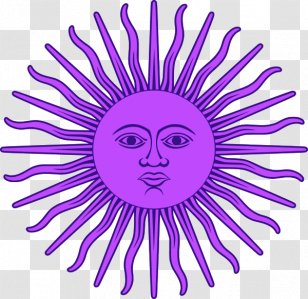 Flag Of Argentina Sun May Clip Art - Watercolor - Tattoo Transparent PNG