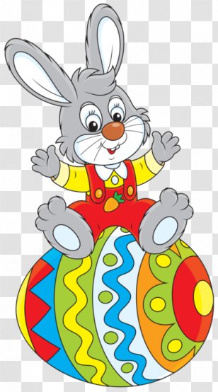 Easter Bunny Egg Clip Art - Child Transparent PNG