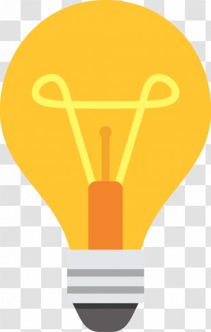 Incandescent Light Bulb - Flat Design - Australian Securities And Investments Commission Transparent PNG