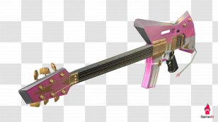 CrossFire Electric Guitar Weapon M4 Carbine - Grenade Transparent PNG