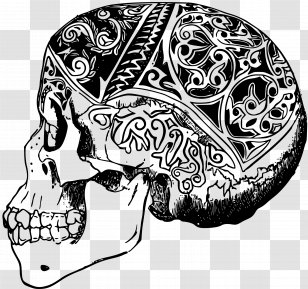 Coloring Book Drawing Human Skull - Tree - Illustration Transparent PNG