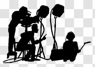 Filmmaking Film Producer Crew Industry - Silhouette Transparent PNG