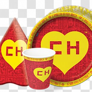 Paper Disposable Cup Plate Font - Birthday Transparent PNG