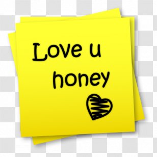 Logo Font Brand Love Happiness - Post It Note - Message Posted Transparent PNG