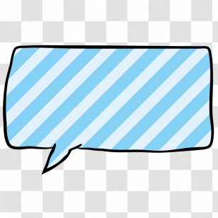 Square Speech Bubble. - Rectangle - Template Transparent PNG