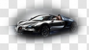 Car Bugatti Chiron Pebble Beach Concours D'Elegance Veyron 16.4 Grand Sport - Model Transparent PNG