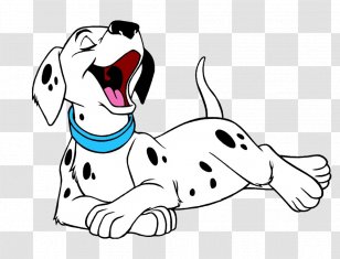 Dalmatian Dog Puppy T-shirt Wall Decal Iron-on - 101 Dalmatians - Happy Transparent PNG