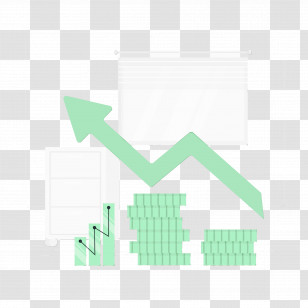Cartoon Meter Diagram Green Angle Transparent PNG