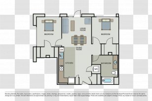 MB360 Apartments Floor Plan House Room - Studio Apartment - Virtual Coil Transparent PNG