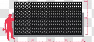 Star Anise Herringbone Pattern Rectangle - Garden Transparent PNG