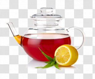 Green Tea Flowering Ginger Milk - Teapot - Glass Fruit Transparent PNG
