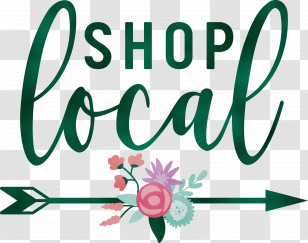 Logo Flower Symbol Green Petal Transparent PNG