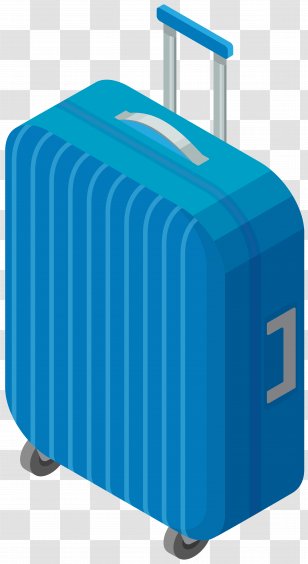 Decorative Corners Clip Art - Electric Blue - Trolley Transparent PNG