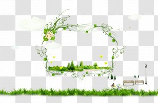 Tree - Green - Grass Decoration Material Transparent PNG