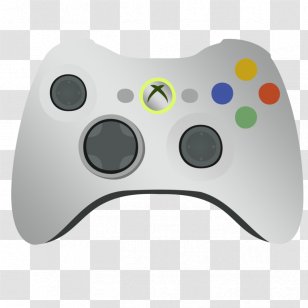 Xbox 360 Controller One Game Controllers - Video Console Transparent PNG