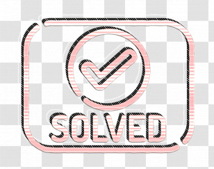 Call Center Icon Solved Icon Way Icon Transparent PNG