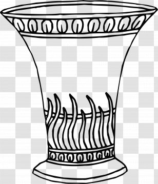 Drawing Vase Clip Art - Drinkware Transparent PNG