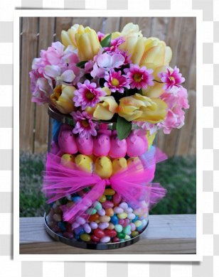 Easter Bunny Egg Decorating Food - Petal - Peep Transparent PNG