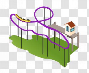 Train Amusement Park - Designer - Vector Material Transparent PNG