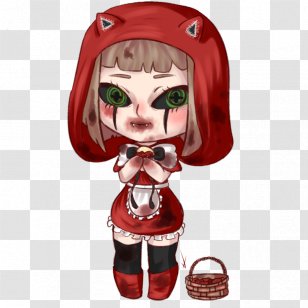 Figurine Cartoon Character Fiction - Red Riding Hood Transparent PNG