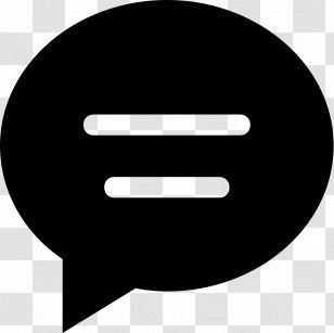 Speech Balloon Text - Symbol Transparent PNG