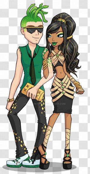 Monster High Cleo De Nile Doll Ghoul - Flower Transparent PNG