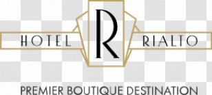 Hotel Rialto Brand Logo Legal Name - Service Transparent PNG