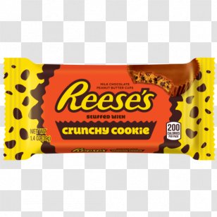 Reese's Peanut Butter Cups Chocolate Chip Cookie Biscuits Crispy Crunchy Bar - Candy - Honey Cinnamon Cookies Transparent PNG