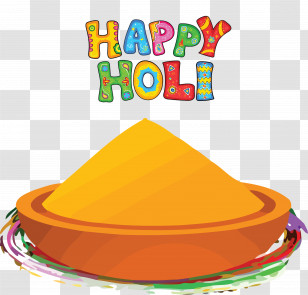 Happy Holi Transparent PNG