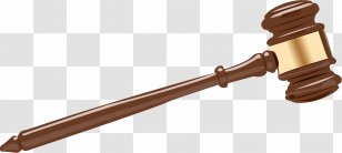 Gavel Judge Hammer Court Clip Art - Royaltyfree Transparent PNG