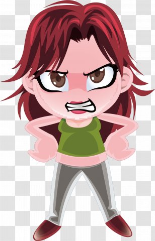 Anger Emotion Malayalam - Silhouette - Angry Man Transparent PNG