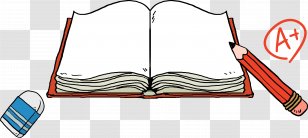 Infographic Education Euclidean Vector - Clothes Hanger - Cartoon Books Pencil Eraser Transparent PNG