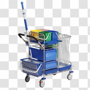 Mop Bucket Cart Cleaning Steel - Large Plastic Buckets Handles Transparent PNG
