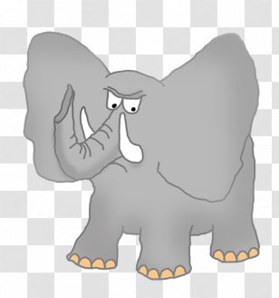 Angry Elephant Cartoon PNG Images, Transparent Angry Elephant Cartoon Images