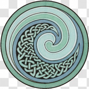 Celtic Art Wood Carving Painting - Tree Of Life - Fish Transparent PNG
