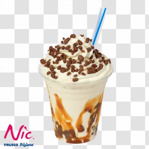Sundae Milkshake Ice Cream Smoothie - Shake Action Transparent PNG