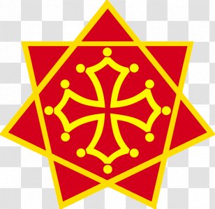 Occitanie Occitan Cross Language Catalan Catalonia - Triangle - Ah Insignia Transparent PNG