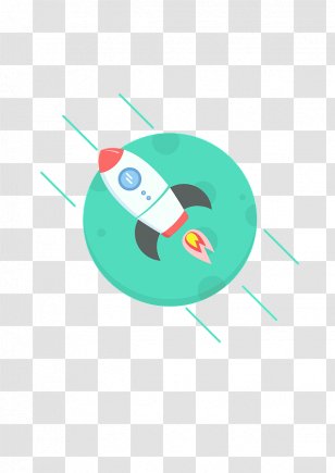 Qihoo 360 Desktop Wallpaper Rocket Illustration - Animation - Black Transparent PNG