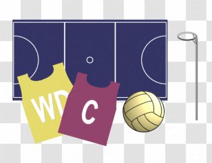 Offside Logo American Football Brand - Netball Court Transparent PNG