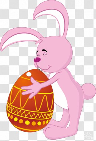Easter Bunny Vector Graphics Rabbit Clip Art - Drawing Transparent PNG