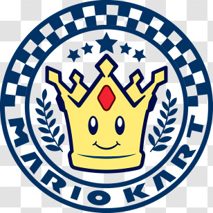 Logo - Mario Kart Logo Transparent PNG