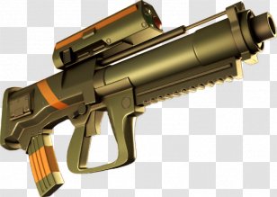 Firearm Weapon Automatic Grenade Launcher Gun Barrel - Silhouette Transparent PNG