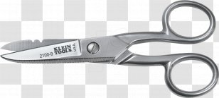 Klein Tools Snips Electrician Scissors Stainless Steel Transparent PNG