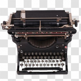 Typewriter Machine Clip Art - Graphic Character - Write Transparent PNG