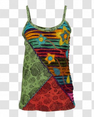 Top Clothing Sleeve Dress Woman - Active Tank - Children Decorate Blackboard Stars With Rainbow Ba Transparent PNG
